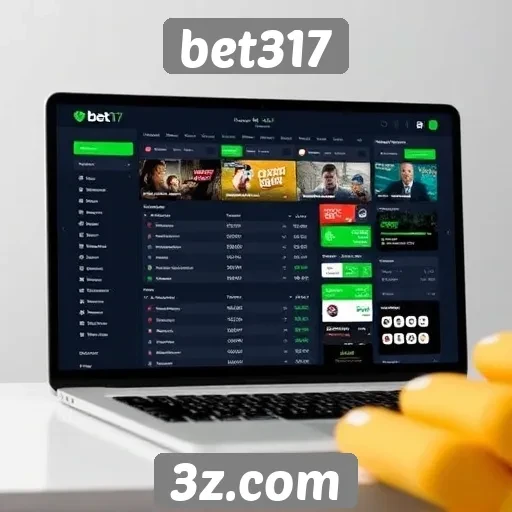 Experiência do usuário na plataforma de apostas bet317